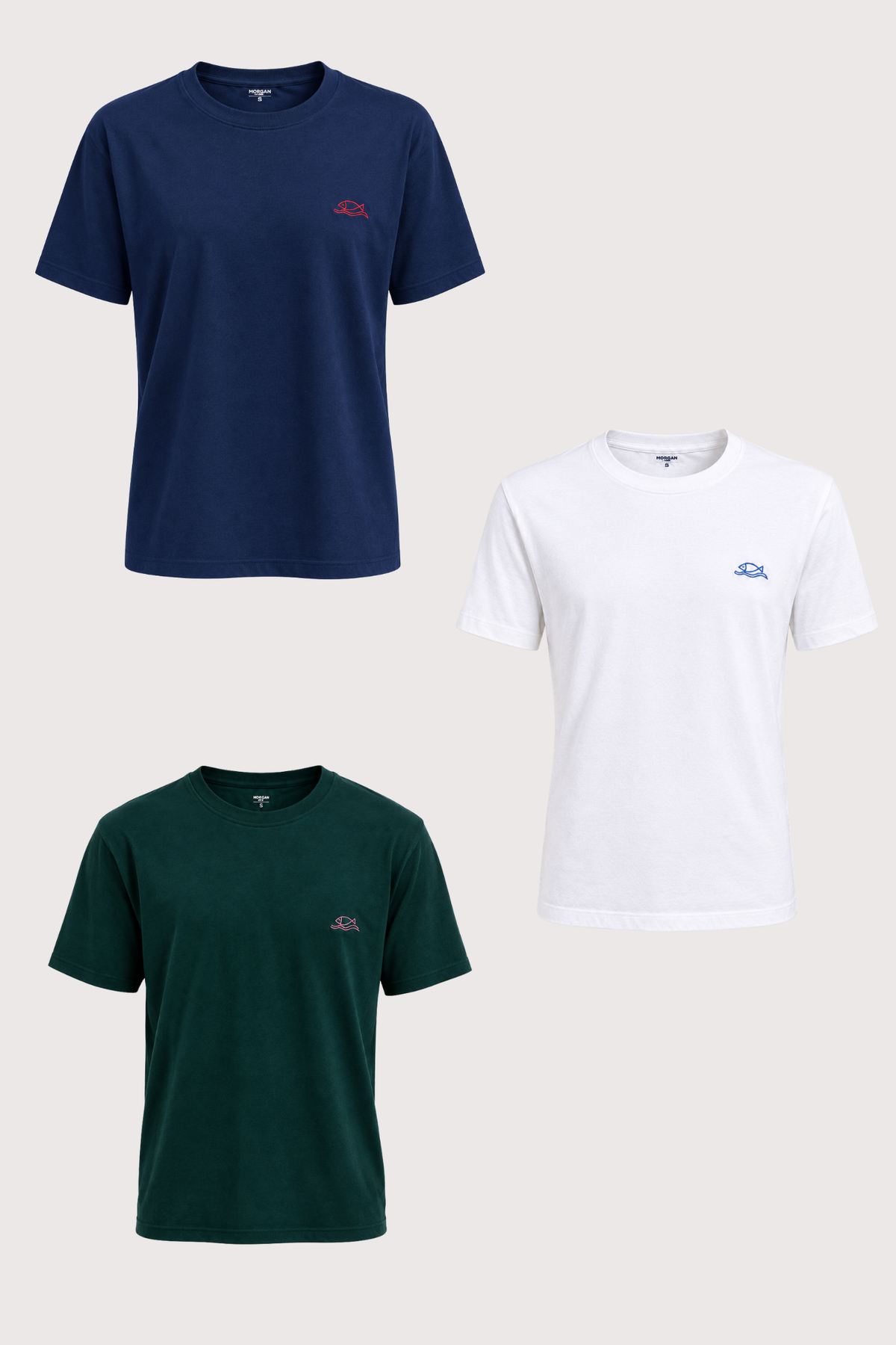 Combo x 3 Camiseta Hombre