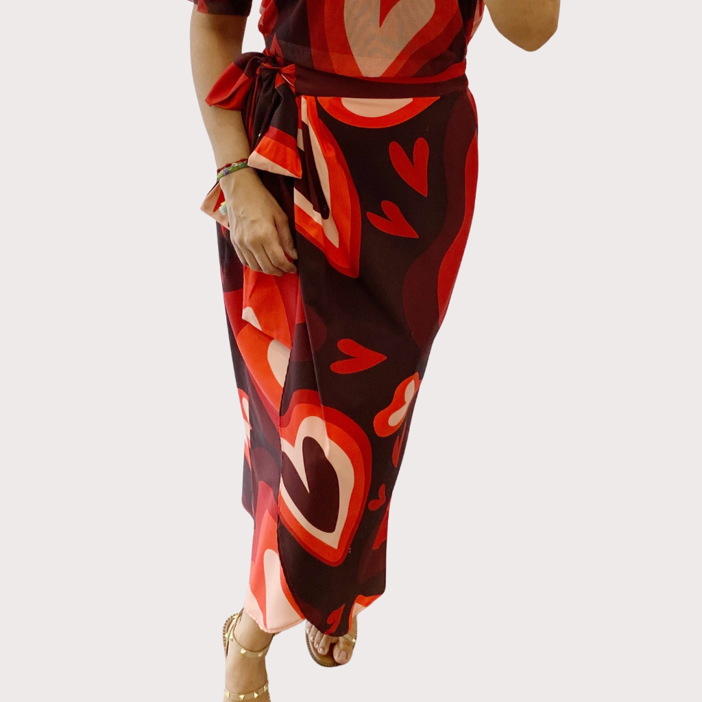 Falda Eloisa Corazones