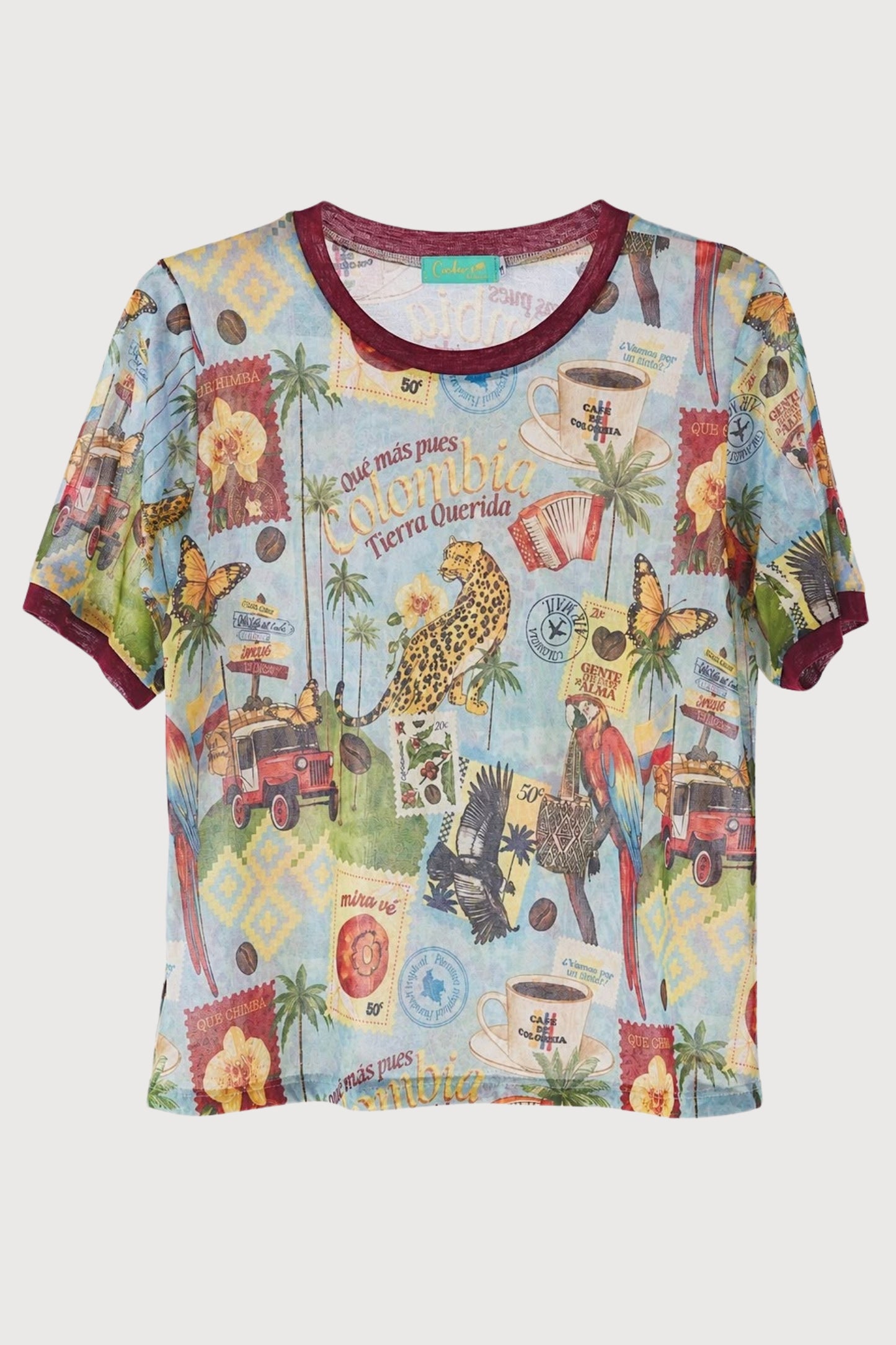 Blusa Mesh Tierra Querida
