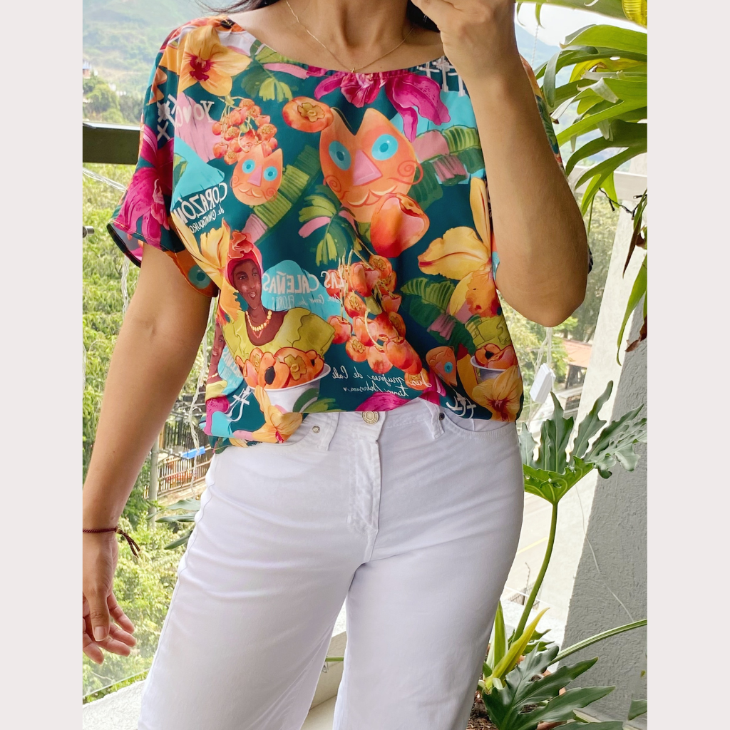 Blusa Edicion Cali Bandeja