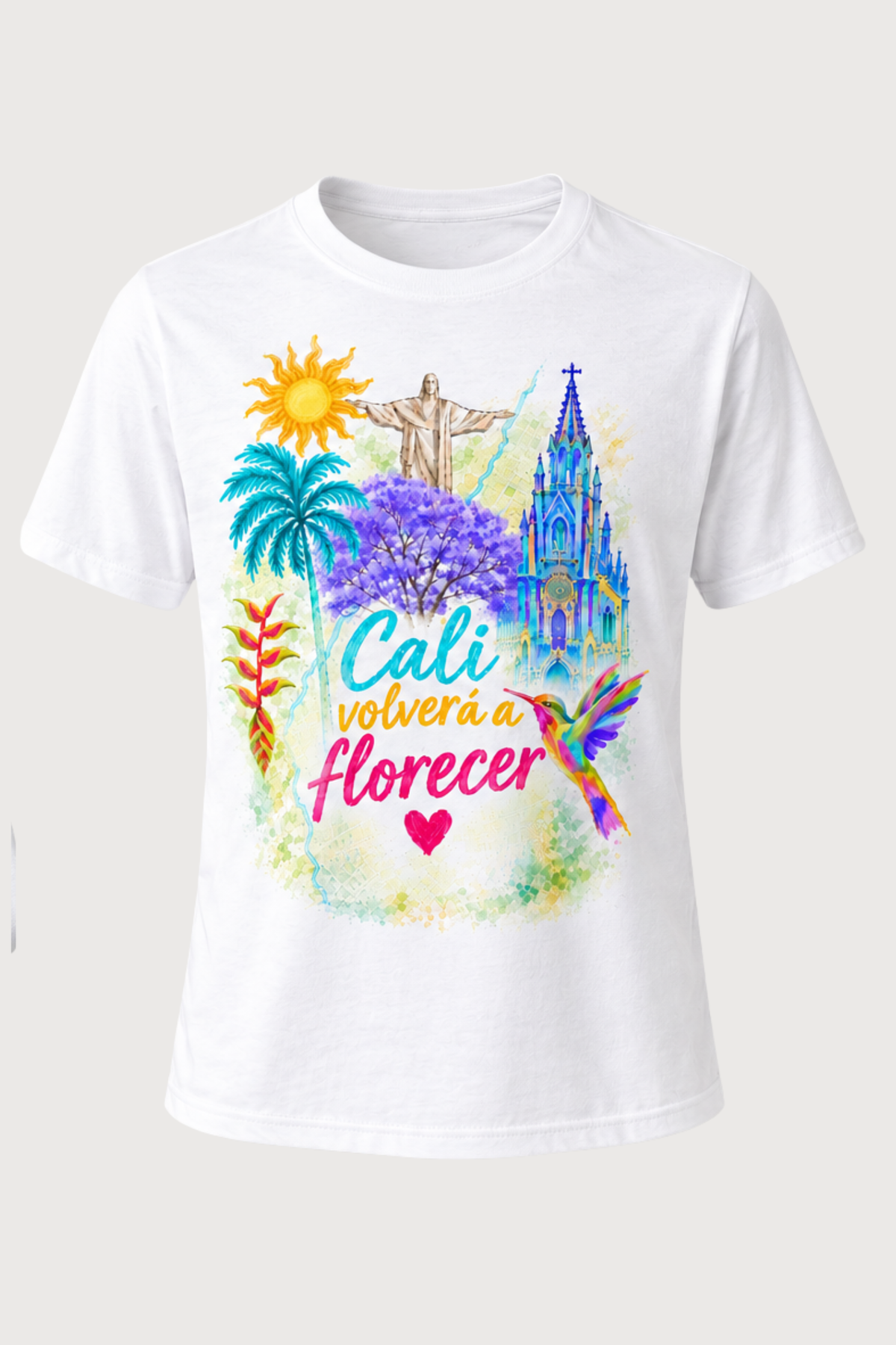 Camiseta Cali 🩷🌸