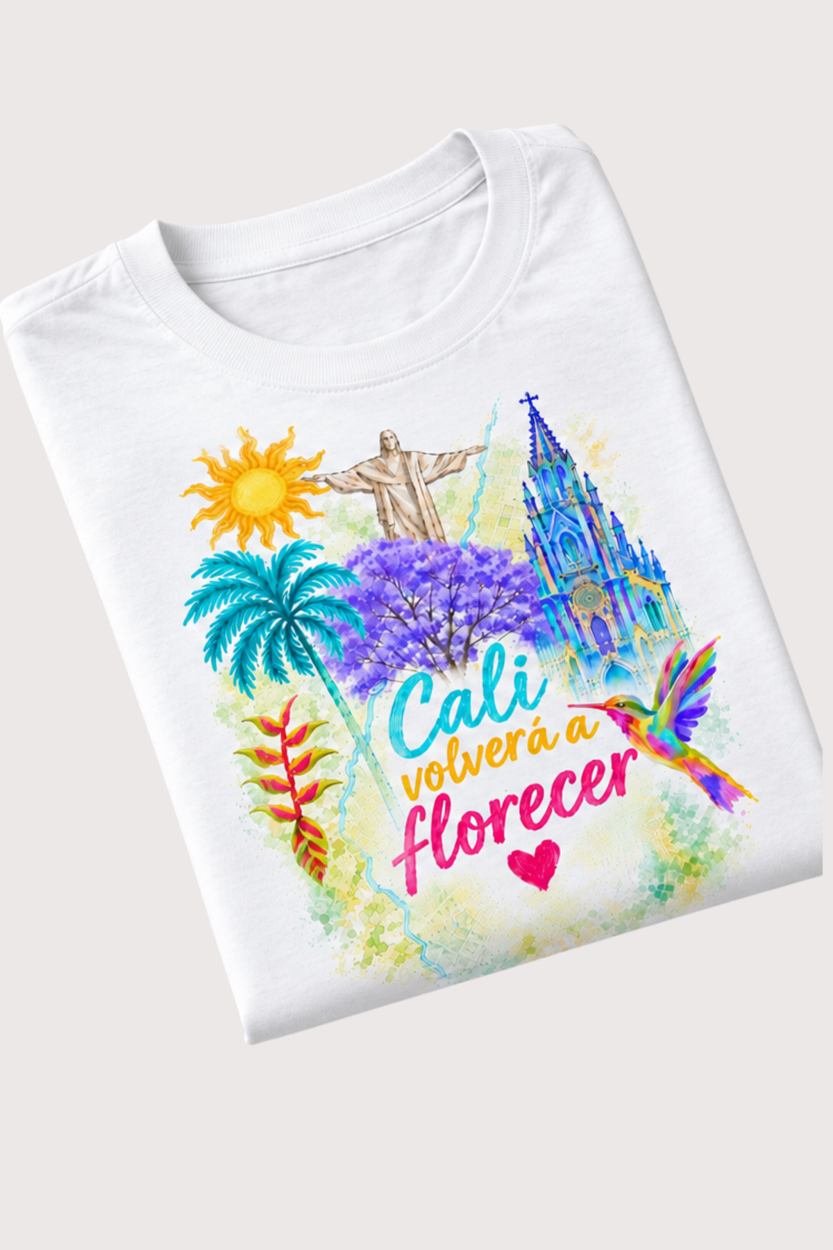 Camiseta Cali 🩷🌸
