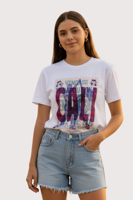 Camiseta Cali Lila