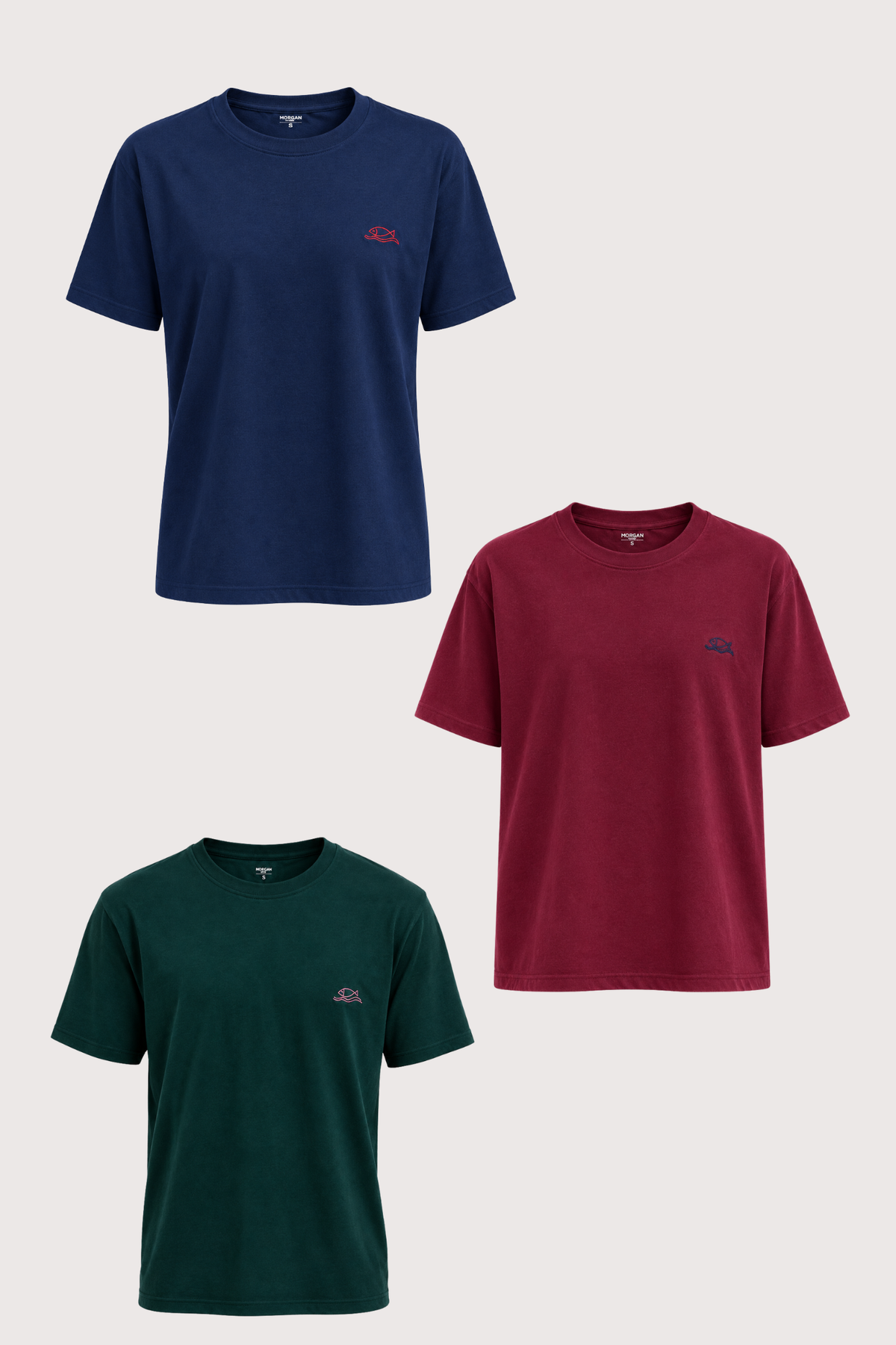 Combo x 3 Camiseta Hombre