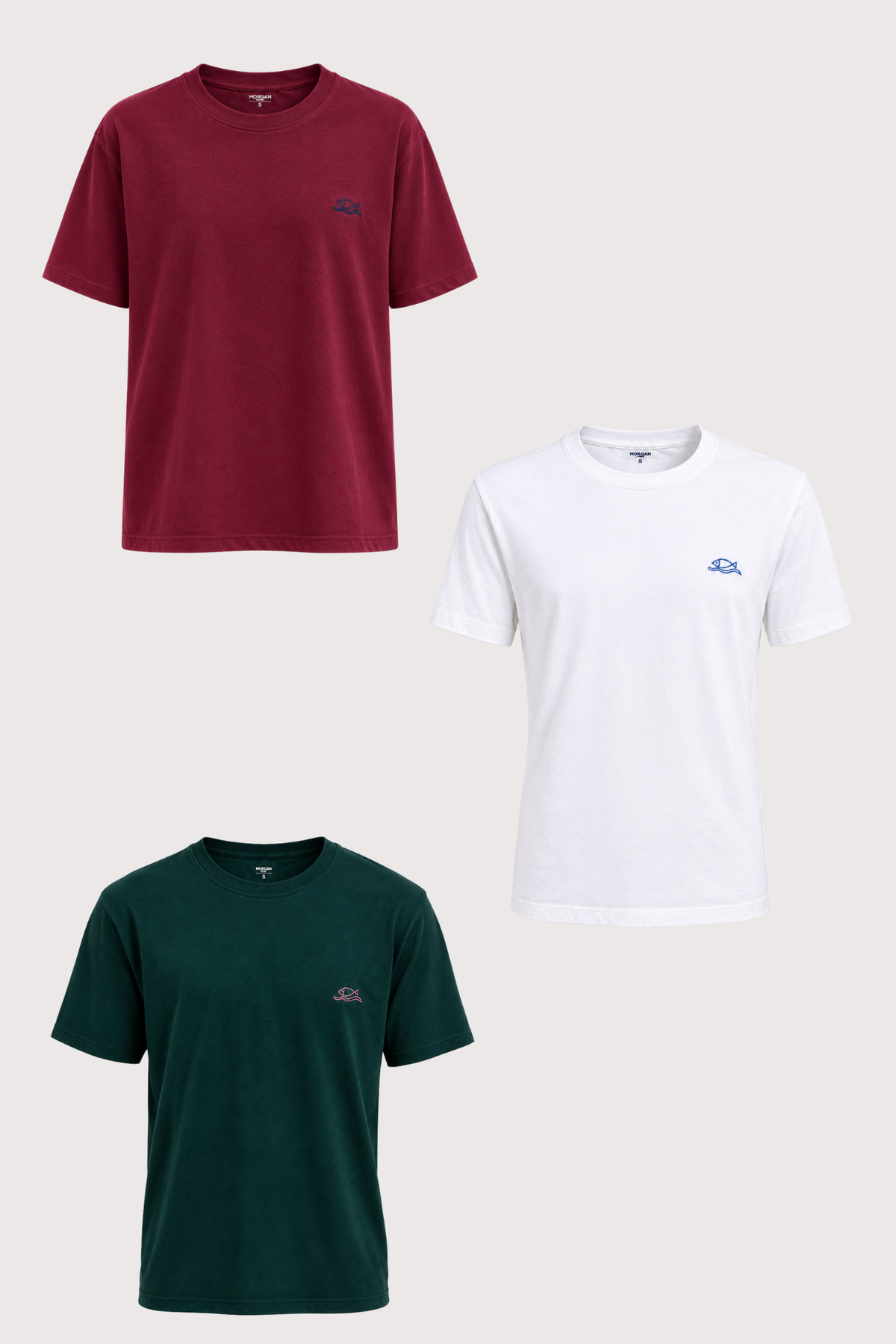 Combo x 3 Camiseta Hombre