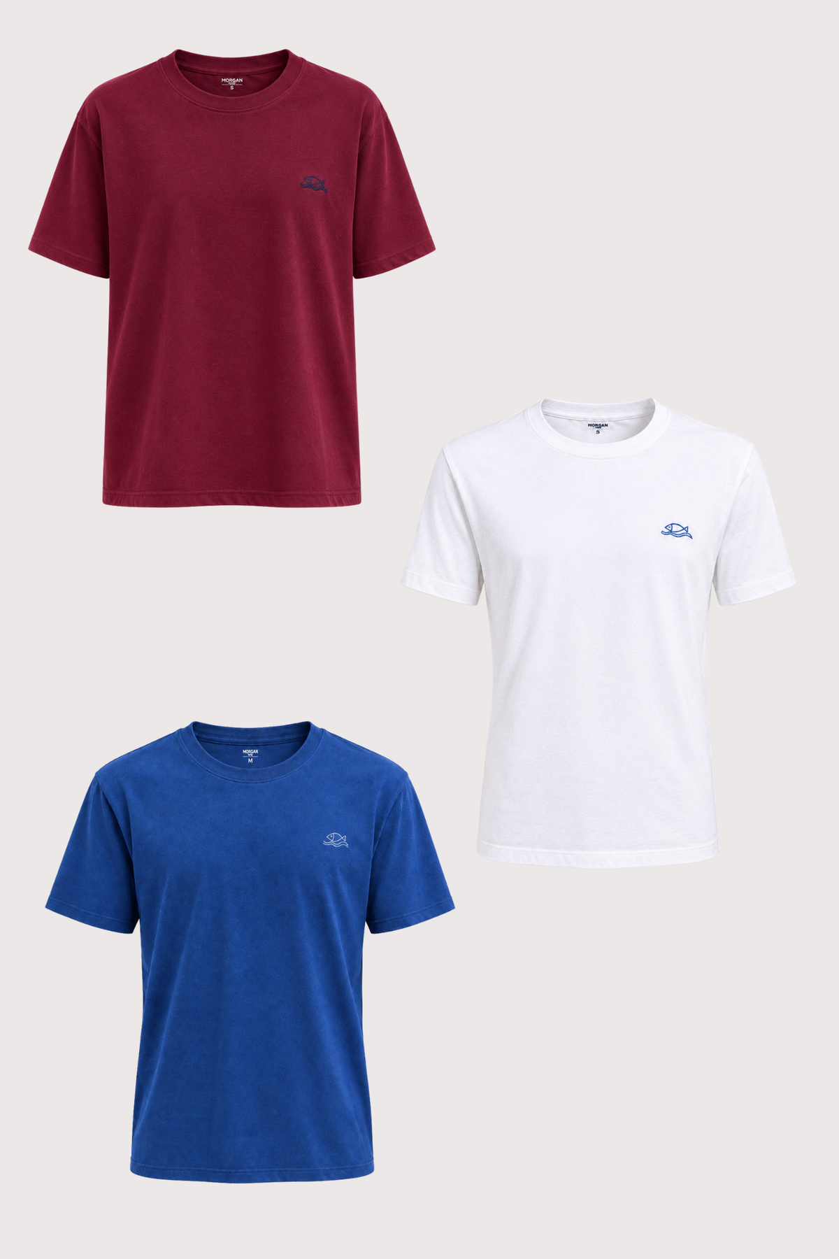 Combo x 3 Camiseta Hombre
