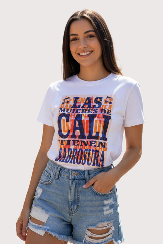 Camiseta Cali Azul