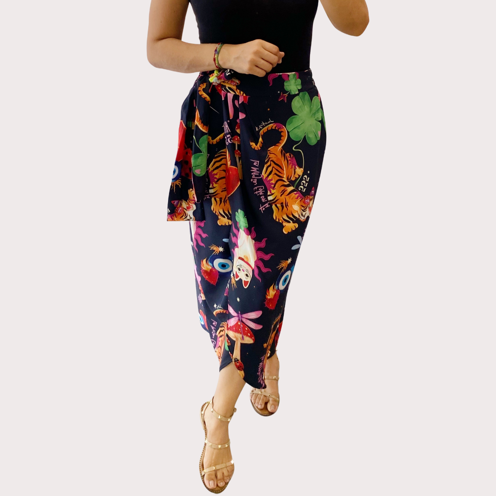 Falda Eloisa Lucky Azul