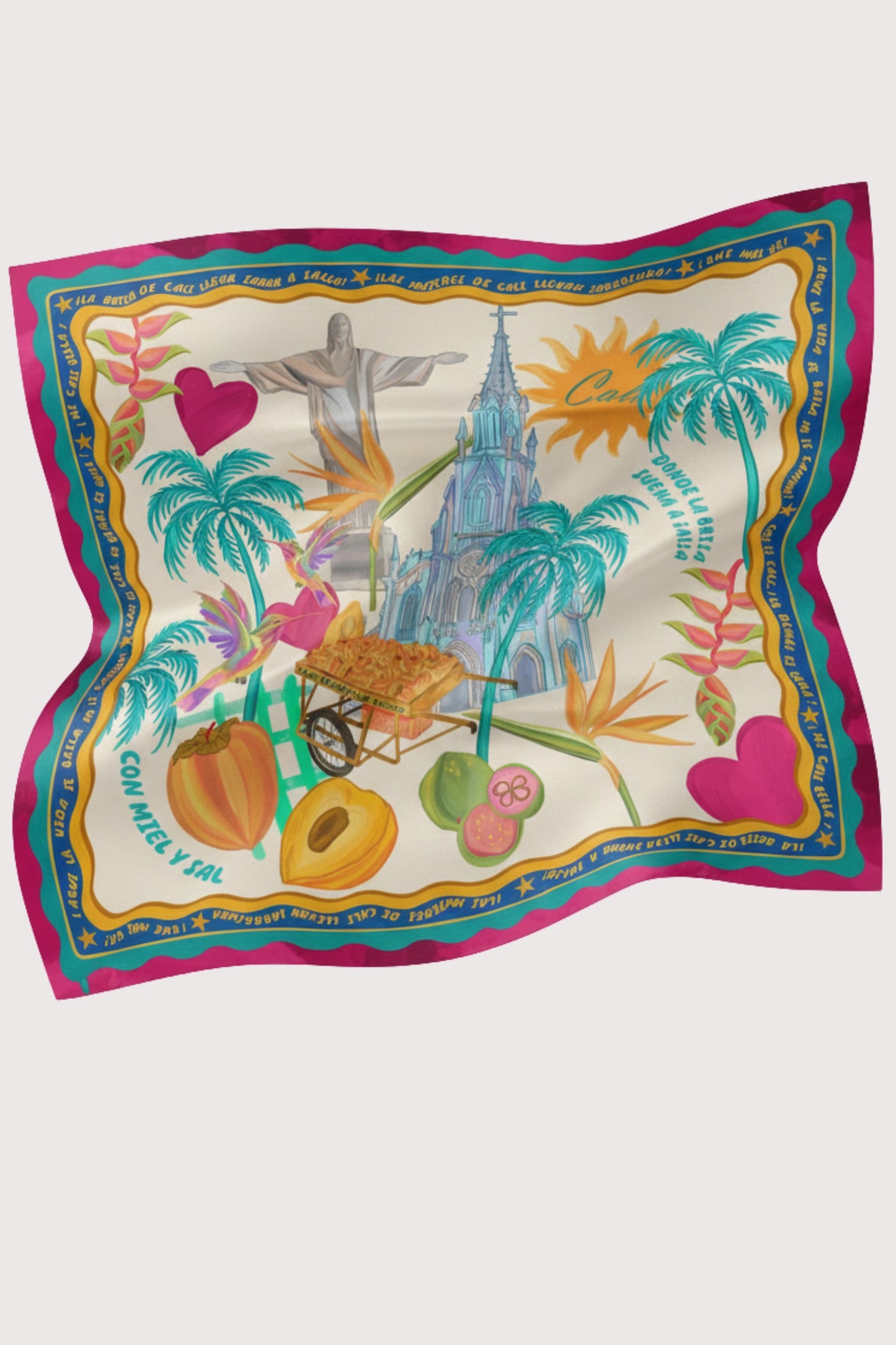 Pañoleta Beige Edicion Mi Cali