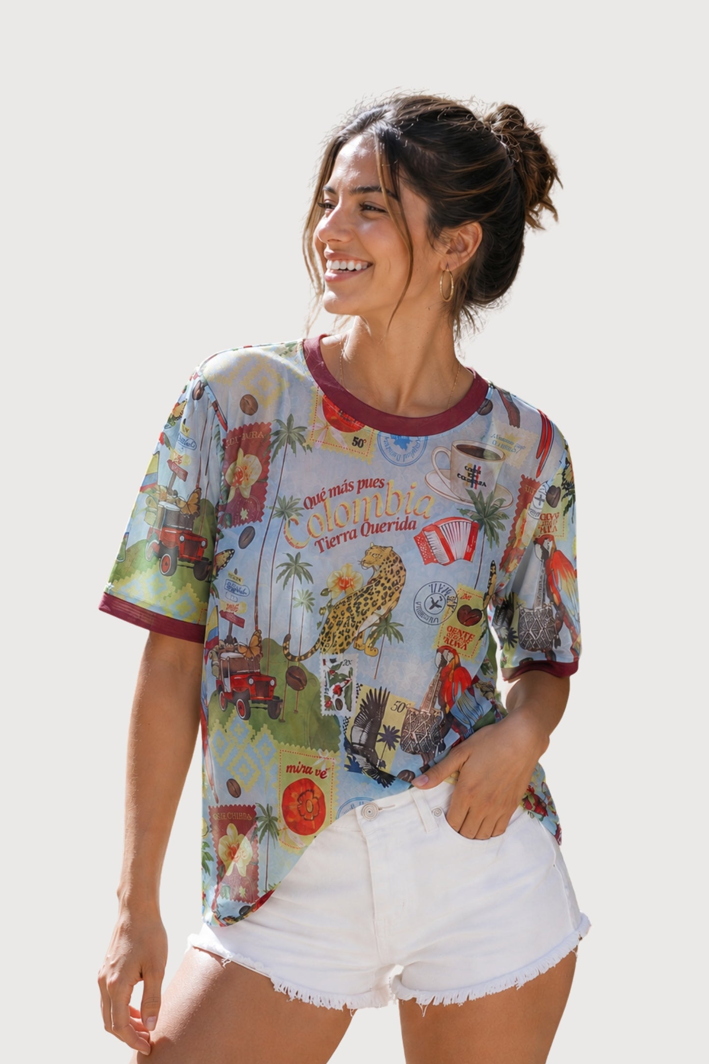 Blusa Mesh Tierra Querida