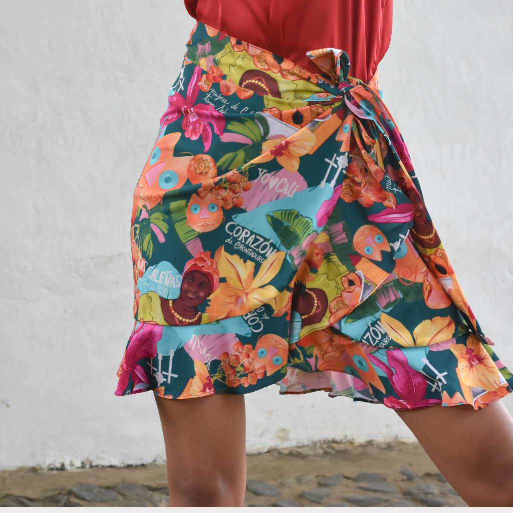 Falda Mulata Corta Edicion Cali